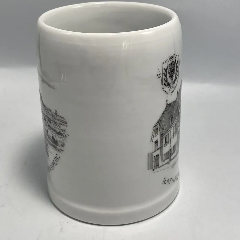 Germany GEGR 1849 Unlenhorst cup Blick Auf Asperg Mit Hohenasperg/Rathaus Asperg